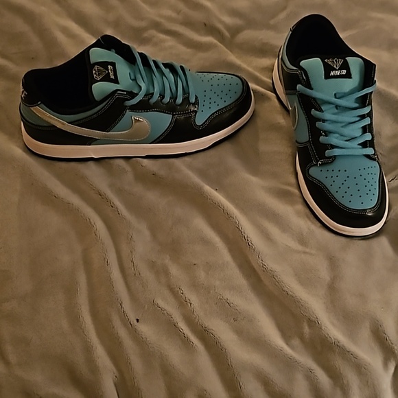 Nike Dunk SB x Diamond Co, the "Tiffany" Size 9.5 - Picture 5 of 9